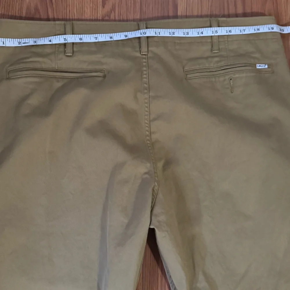 Levi’s Strauss & Co Men's Tan Chinos Size 38 Classic Preppy Basics Work Business - Picture 6 of 10